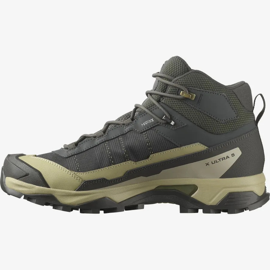 X ULTRA 5 MID GORE-TEX Noir / Jaune