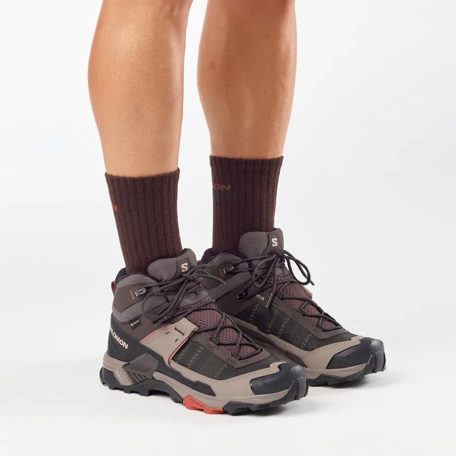 X ULTRA 5 MID GORE-TEX Rouge / Orange