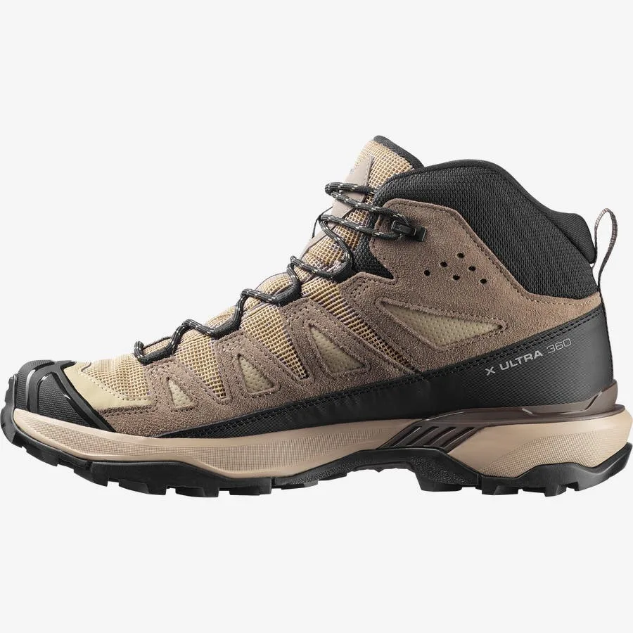 X ULTRA 360 LEATHER MID GORE-TEX Jaune / Orange