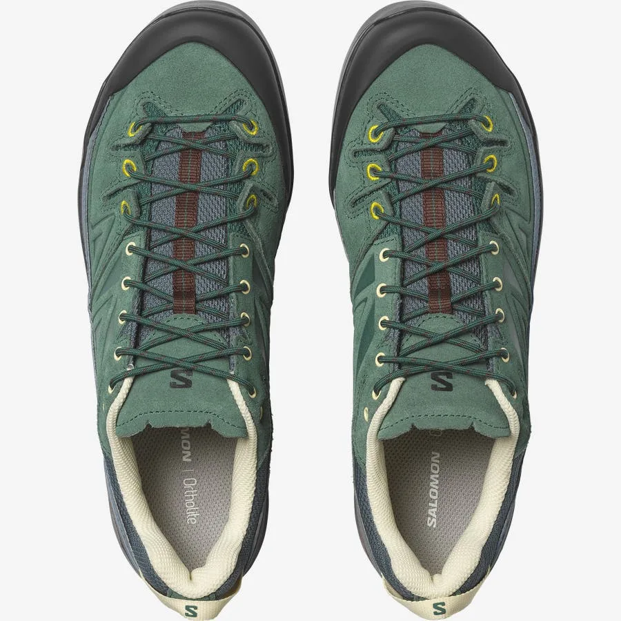 X-ALP LEATHER Vert / Bleu