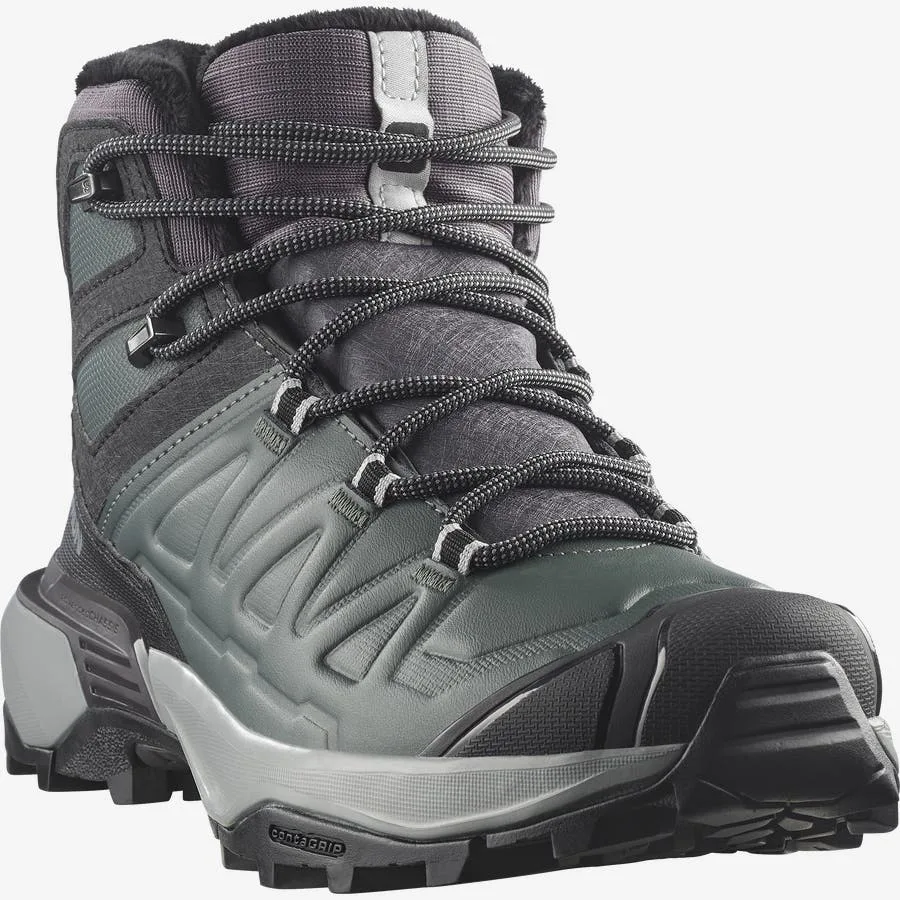 X ULTRA SNOWPILOT WATERPROOF Violet / Vert