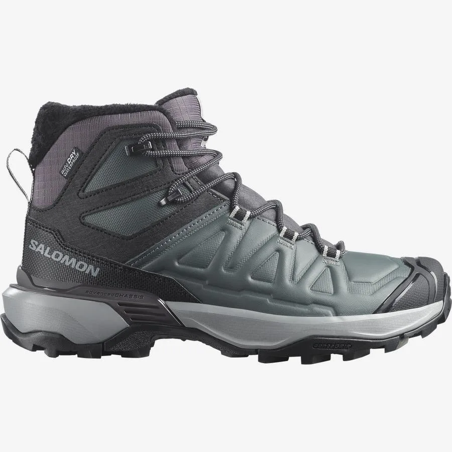 X ULTRA SNOWPILOT WATERPROOF Violet / Vert