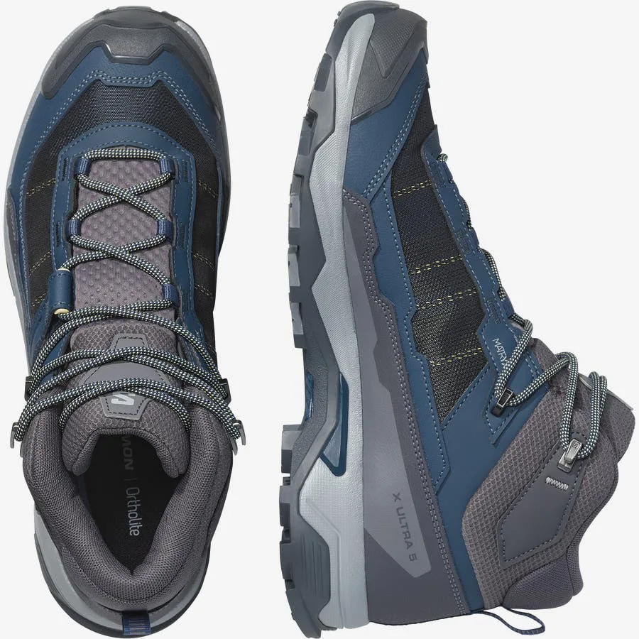 X ULTRA 5 MID GORE-TEX Bleu / Noir